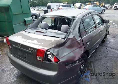 2005 Honda Civic Vp from USA, damaged, VIN 2HGES16385H586474